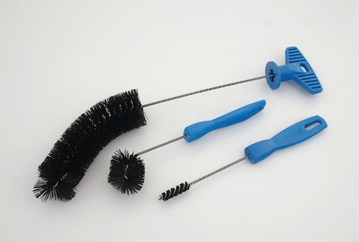 BLLNDX Kit 11 Spazzole Per Pulizia Mangiatoie Colibrì - Set Con Manici In Acciaio Inox E Setole Nylon, Per Biberon E Tazze