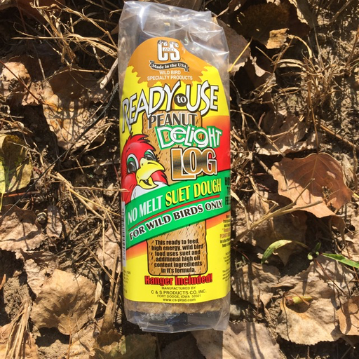 C&S Ready to Use Peanut Delight Suet Log 16 oz