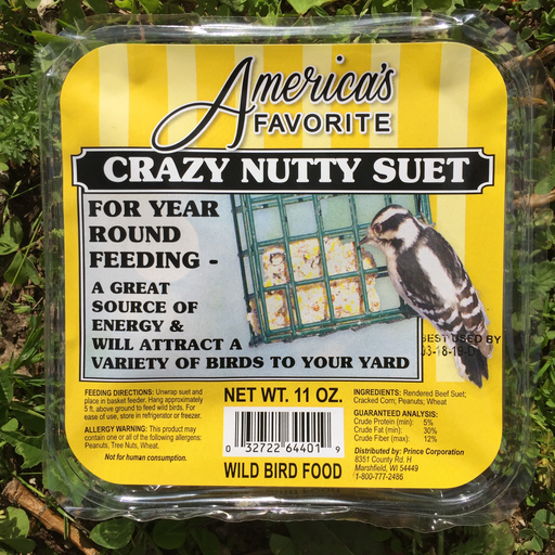 America's Favorite 11oz Crazy Nutty Suet Cake