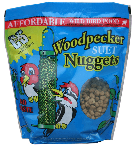 C&S Woodpecker Suet Nuggets 27 oz.