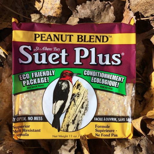 Suet Plus Peanut Blend Suet Cake by Wildlife Sciences