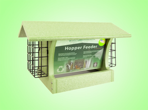 Green Solutions Hopper Feeder w/ 2 Suet Trays