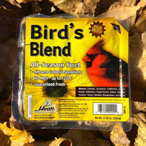 Heath Bird's Blend All Purpose Suet Cake