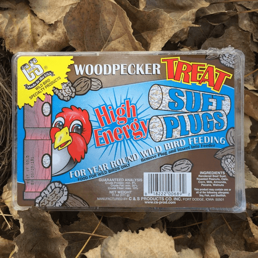 C&S Woodpecker Treat Suet Plugs